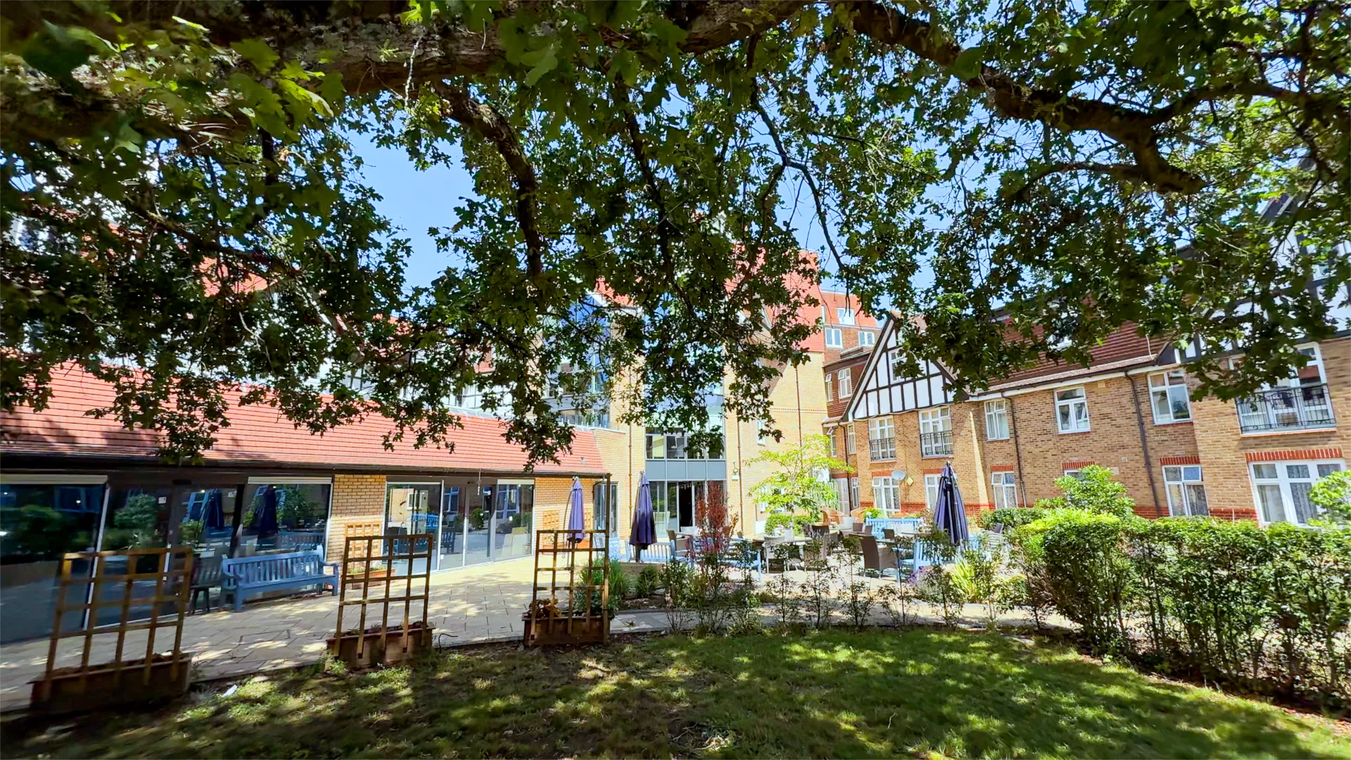 Forest Place Care Home building and gardens